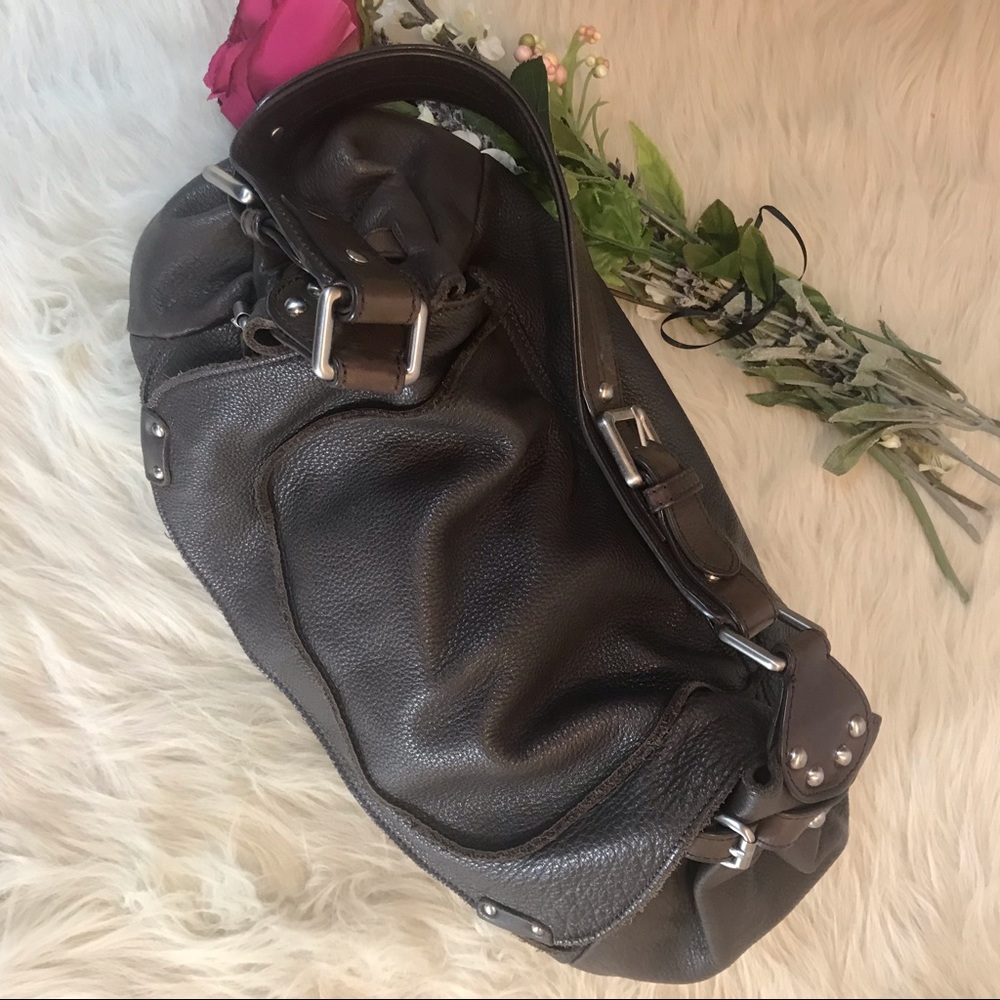 Fabulous Kenneth Cole Boho-style Soft Leather Bag - Picture 4 of 8